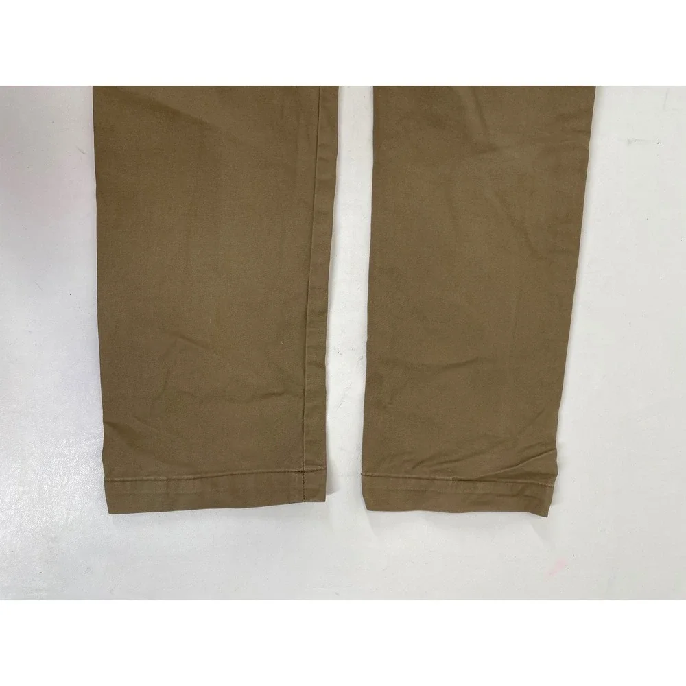 Banana Republic Fulton Skinny Chino Pants Mens 32x30 Khaki Tan Cotton Stretch